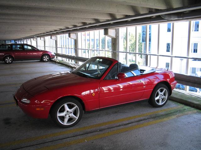 MX5 in Parking Garage